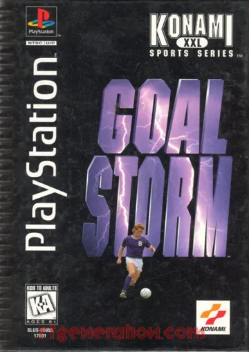 Goal Storm (US) box cover front